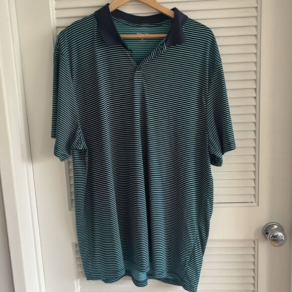 Old Navy Go-Dry Cool Odor-Control Striped Core Polo - Picture 2 of 4